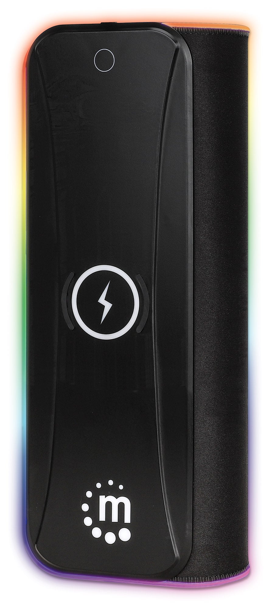 Tappetino Mouse Gaming XXL con LED RGB e Caricatore Wireless 10W - Manhattan ICA-MP GAMEXL-WR