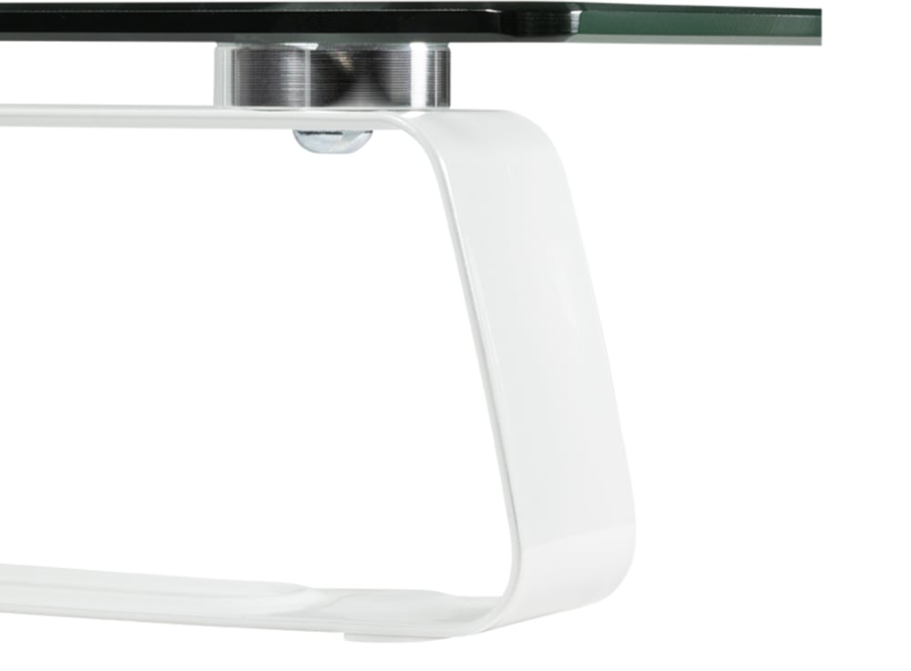 Desk stand for Monitor or Notebook in Transparent Glass - Logilink ICA-MS 062