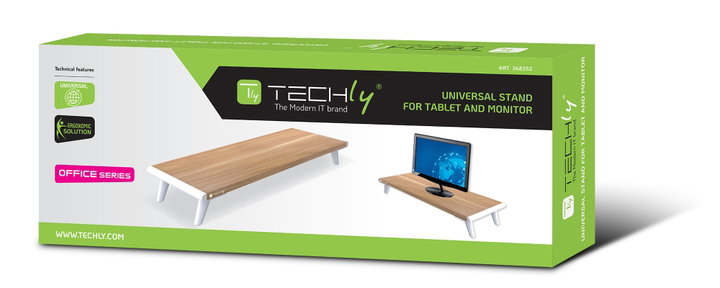 Supporto per Monitor Universale ed Ergonomico - Techly ICA-MS 389