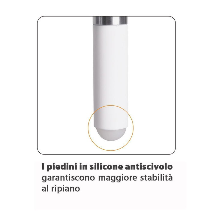 Ripiano universale in vetro trasparente per monitor laptop notebook - Techly ICA-MS 461