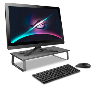 Stand for desktop monitor and laptop stand - Techly ICA-MS 600 TY