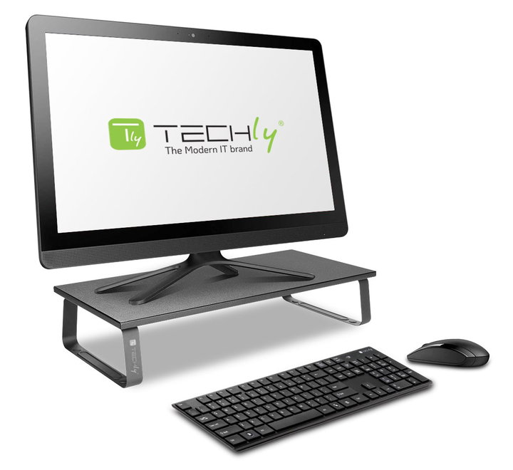 Stand Supporto di Rialzo per Monitor Laptop da Scrivania - Techly ICA-MS 600TY