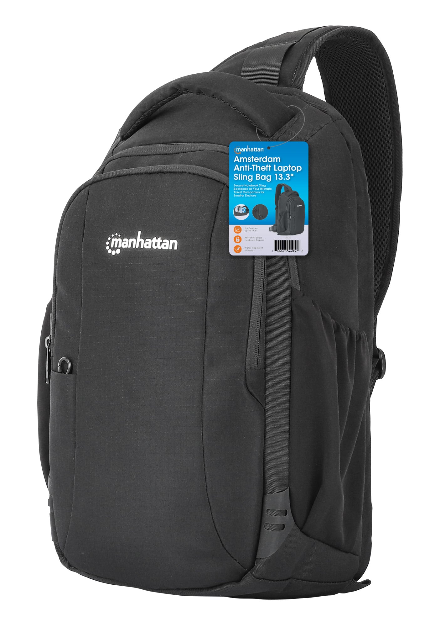Borsa a Tracolla Monospalla per Laptop 13.3'' Amsterdam Antifurto - Manhattan ICA-NB 578