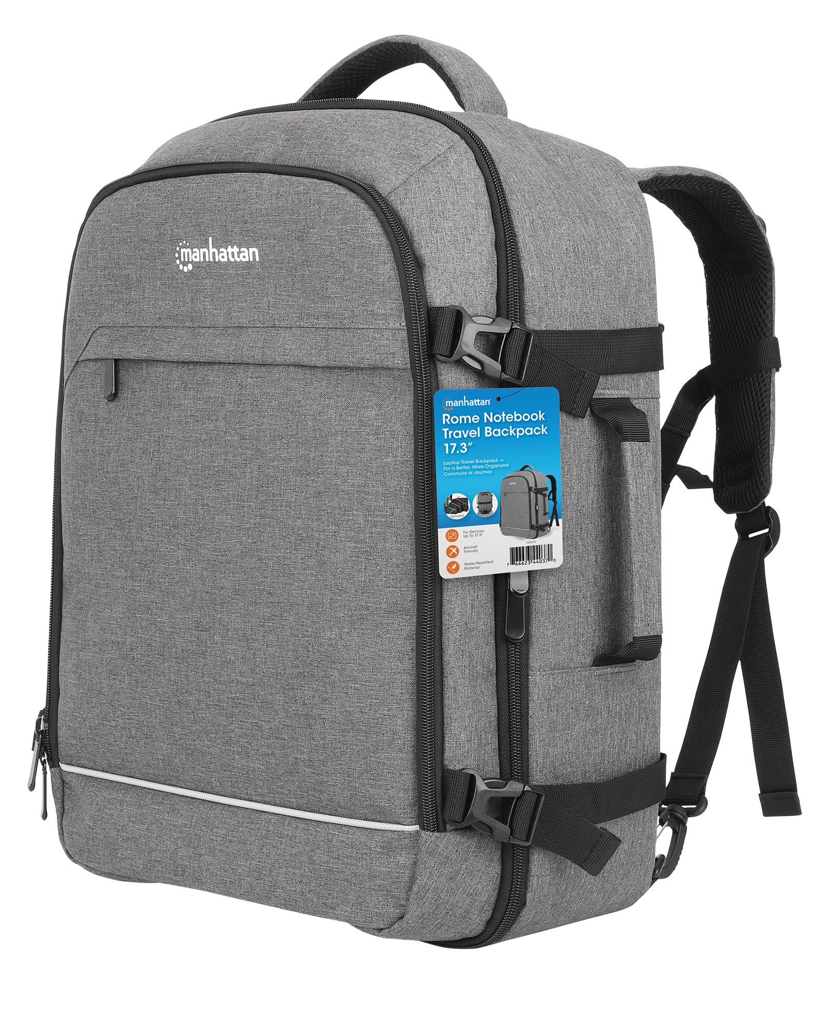 Backpack for Notebook 17.3 " Baggage to Hand Travel Bag - Manhattan ICA-NB 3 370