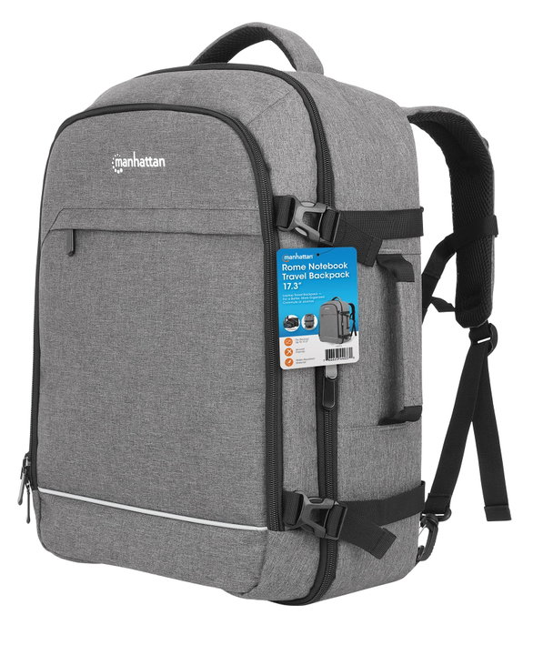 Zaino per Notebook 17.3" Bagaglio a Mano Borsone da Viaggio - Manhattan ICA-NB3 370