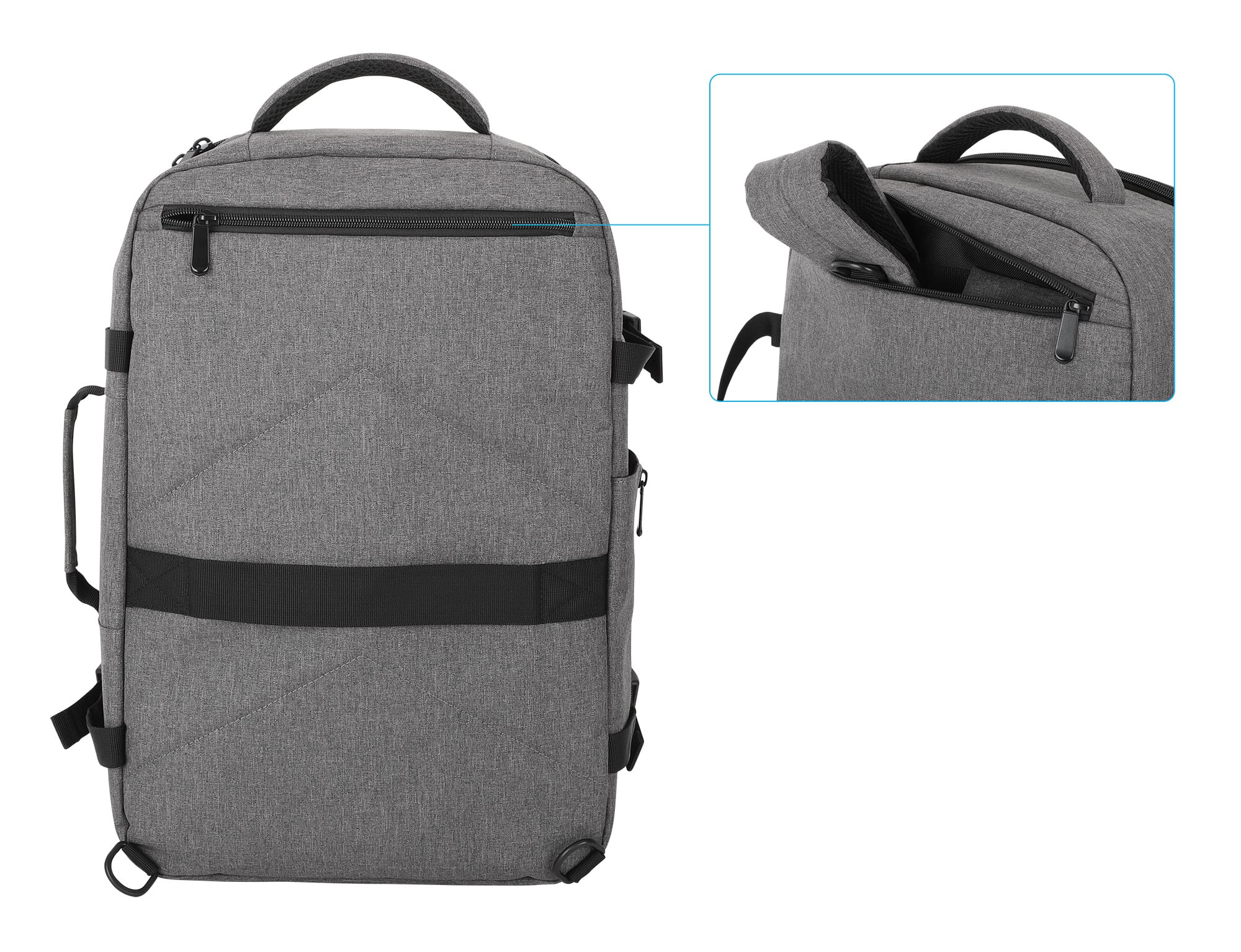 Backpack for Notebook 17.3 " Baggage to Hand Travel Bag - Manhattan ICA-NB 3 370