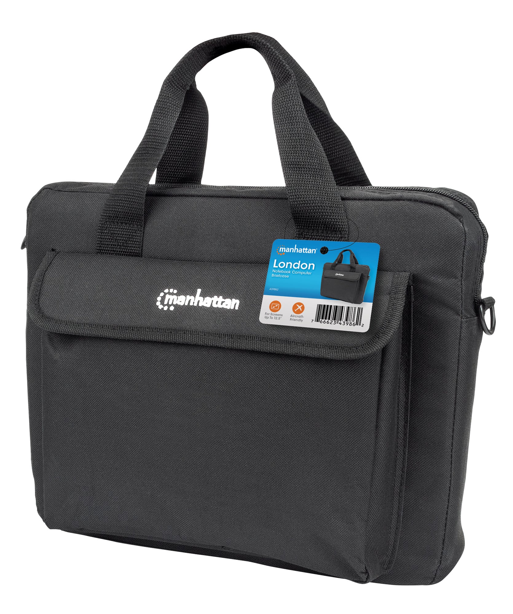 Borsa per Notebook 12,5'' London Nero - Manhattan ICA-NB3 862