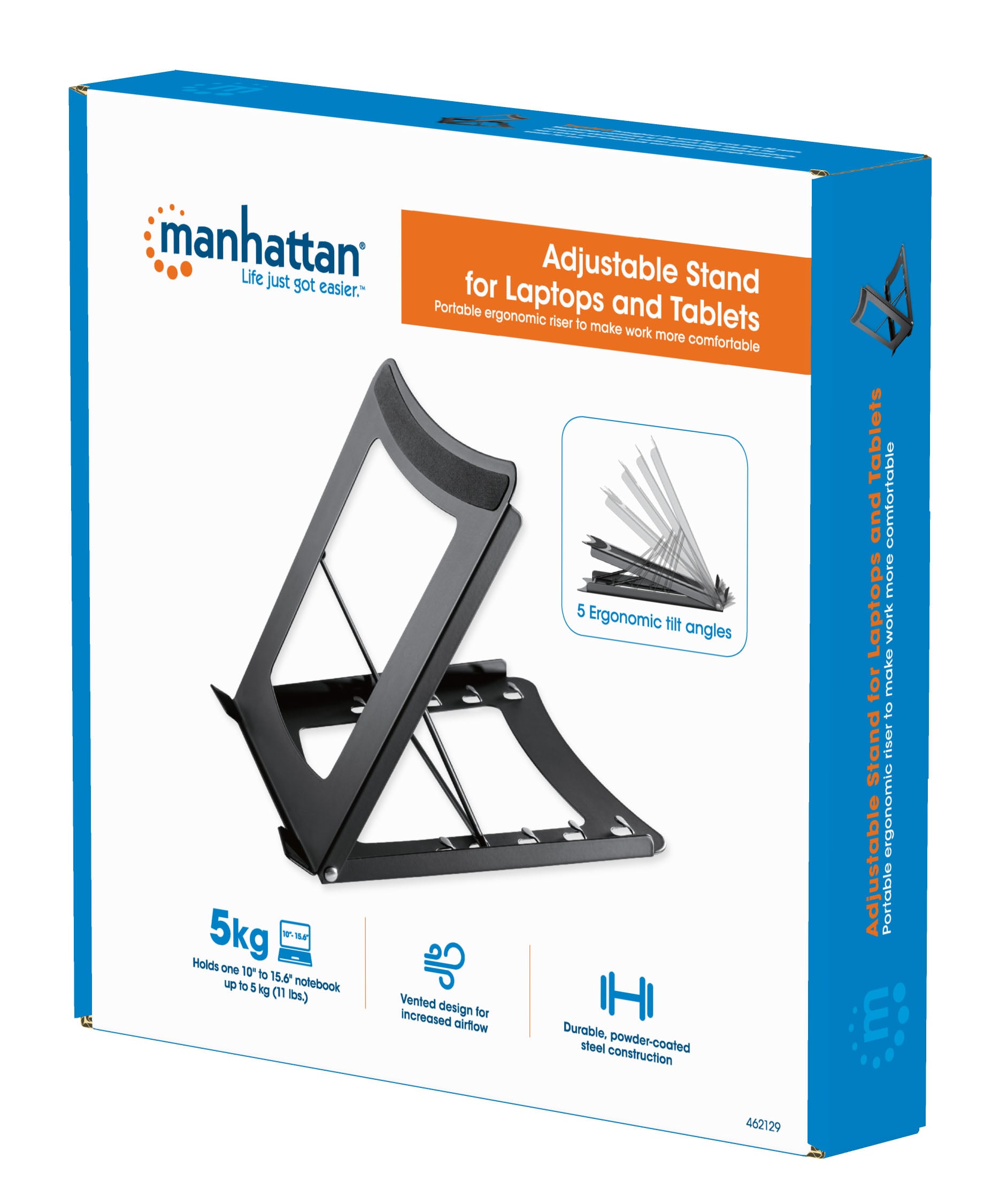 Supporto Regolabile per Laptop e Tablet - Manhattan ICA-NTB 129
