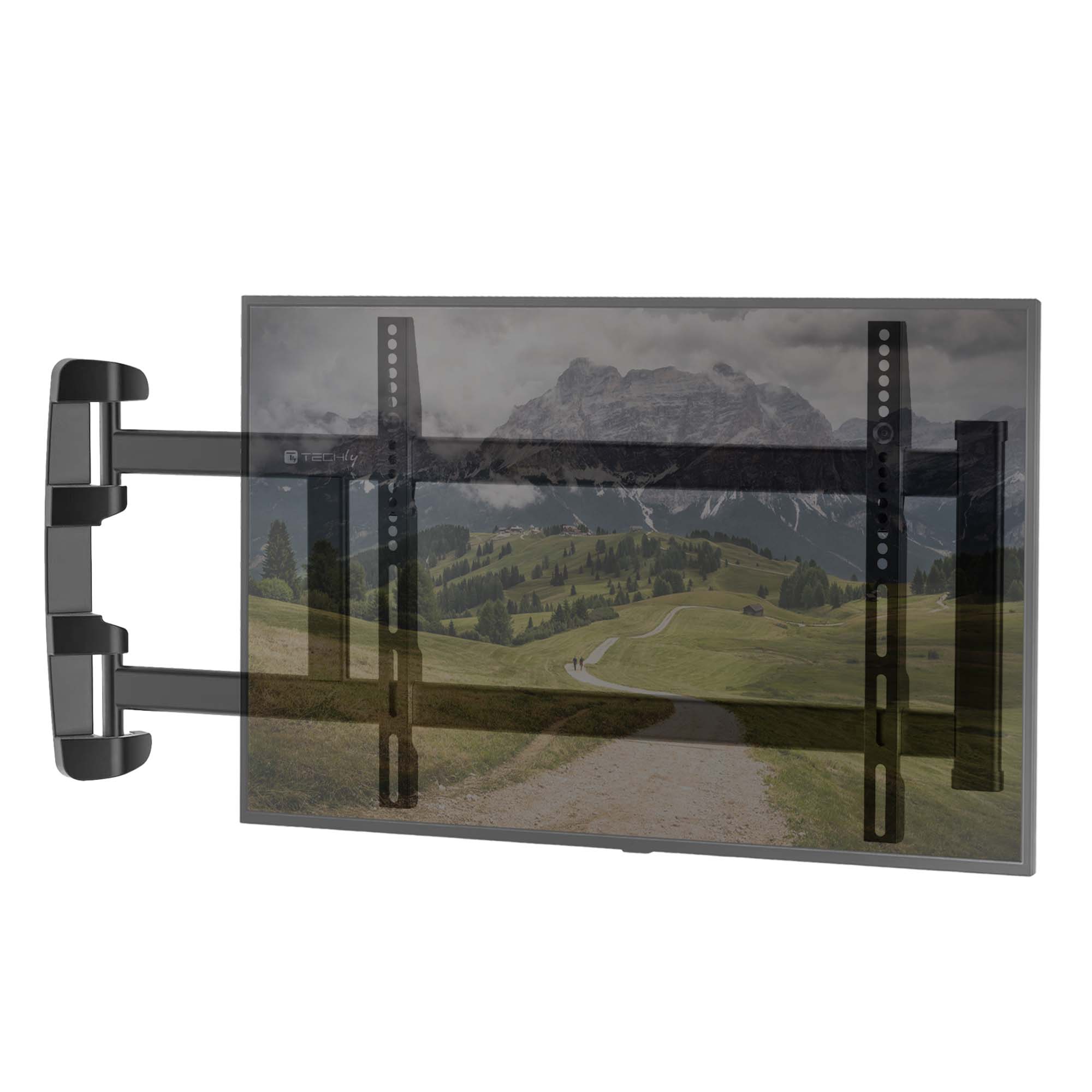 Supporto TV Universale da Parete Orientabile per TV 26-60'' - Techly ICA-PLB 042