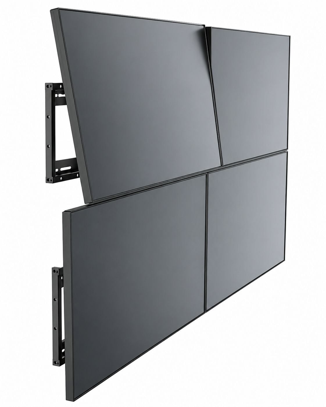 45 - 70 " LCD TV wall mount for videowall applications - Techly NP ICA-PLB 046 F