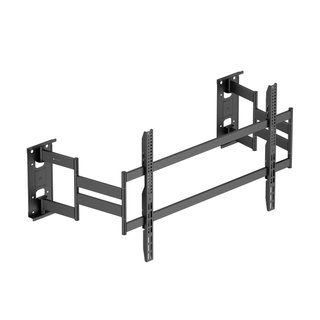 Supporto Universale a Muro con Piastra Divisa per TV LED LCD 75-120" Full-Motion - Techly ICA-PLB 093