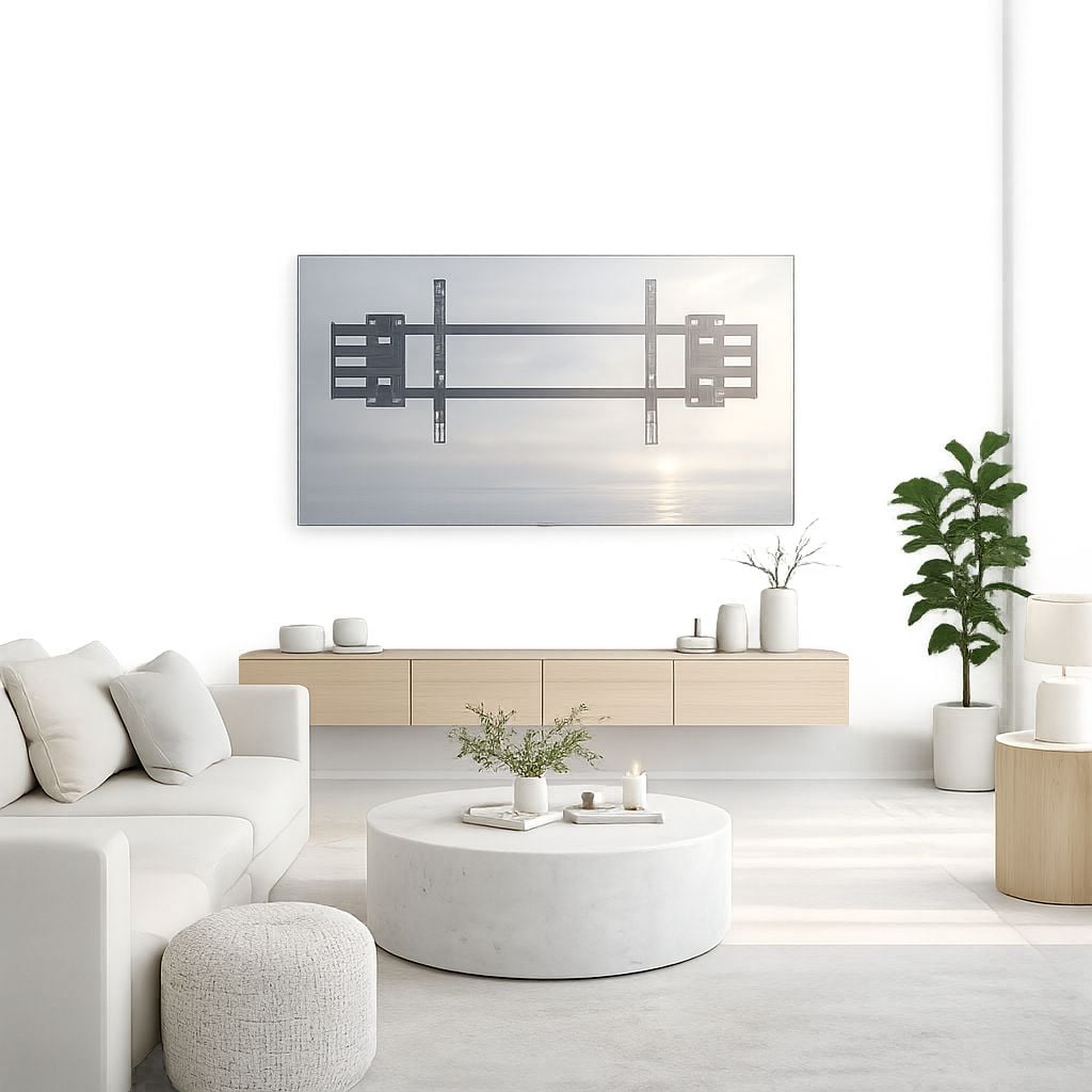 Supporto Universale a Muro con Piastra Divisa per TV LED LCD 75-120'' Full-Motion - Techly ICA-PLB 093
