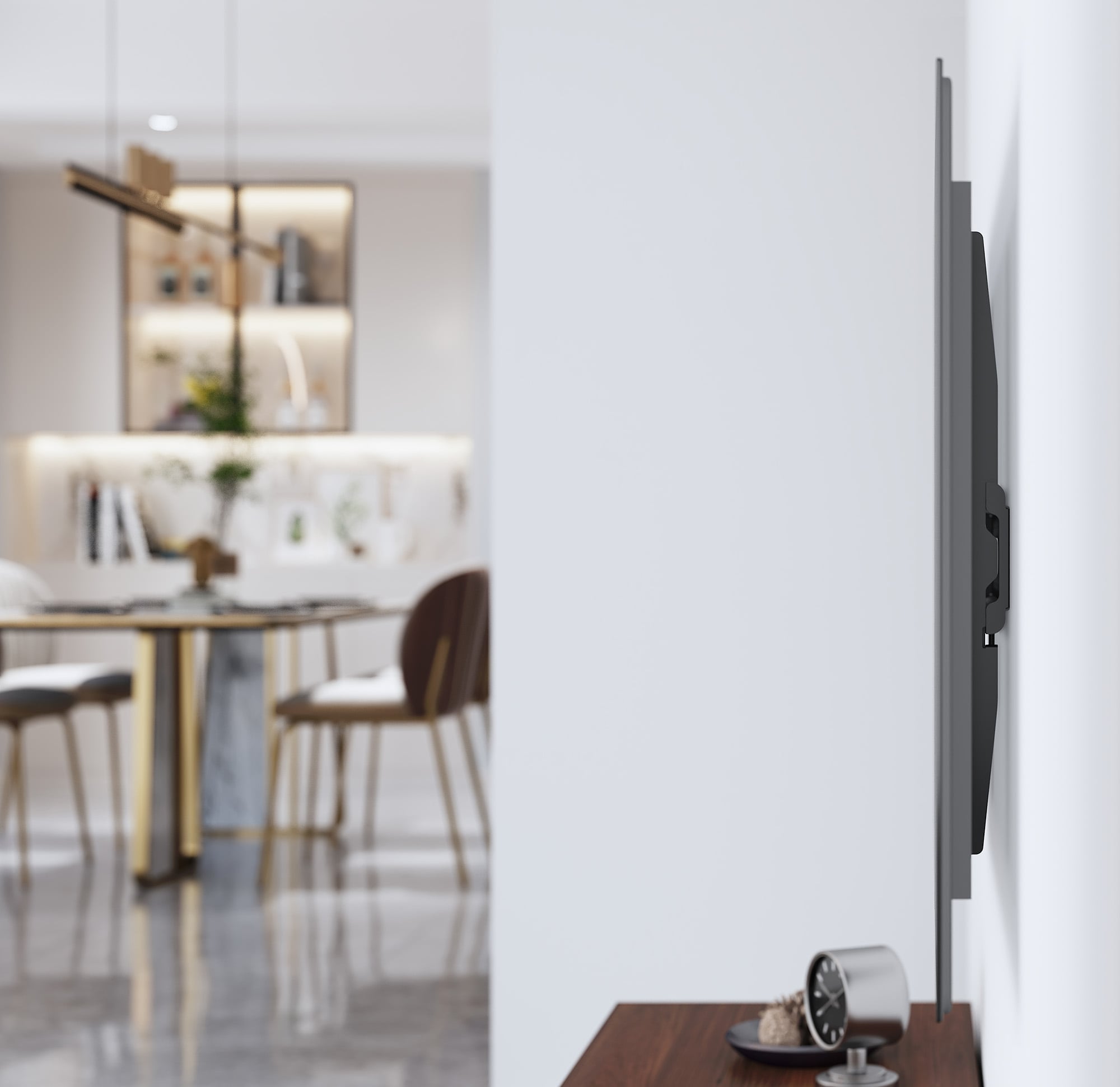 Staffa a Muro Fissa Low-Profile per TV 32-55'' - Manhattan ICA-PLB 131MMH