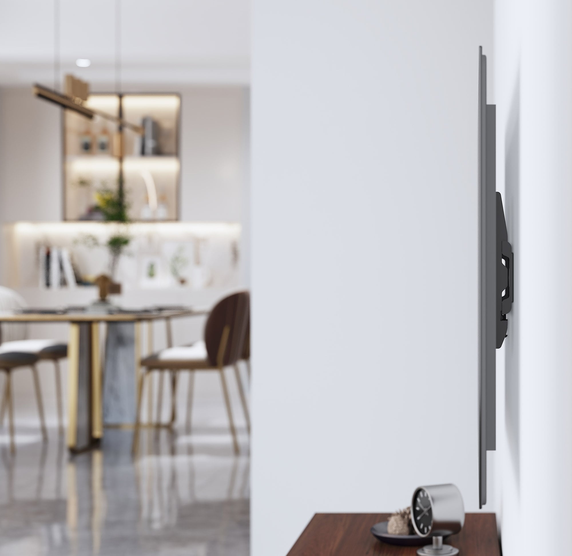 Staffa a Muro Fissa Low-Profile per TV 23-43'' - Manhattan ICA-PLB 131SMH