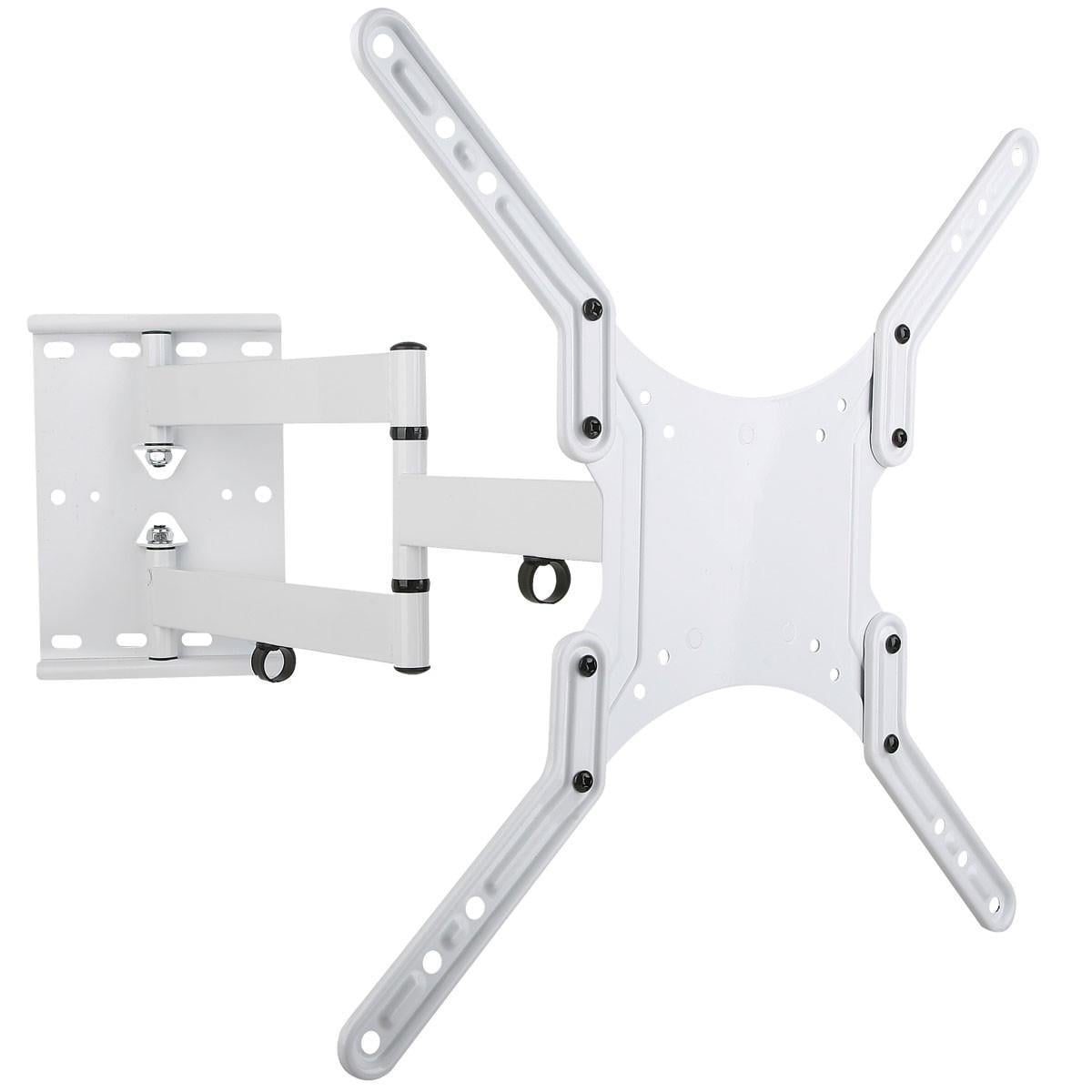 Supporto a Muro Ultra Slim per TV LED LCD 23-55'' Bianco - Techly ICA-PLB 136MW