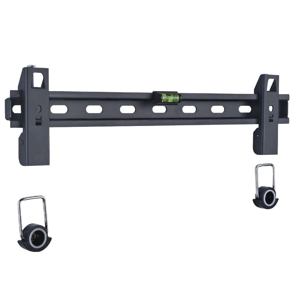 Staffa Muro Fissa Slim con Distanziali TV LED LCD 23-55'' Nero - Techly ICA-PLB 139M