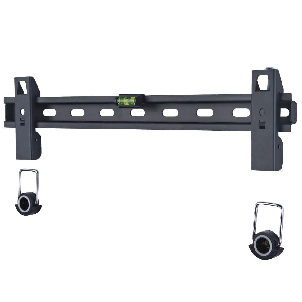 Staffa Muro Fissa Slim con Distanziali TV LED LCD 23-55'' Nero - Techly ICA-PLB 139M