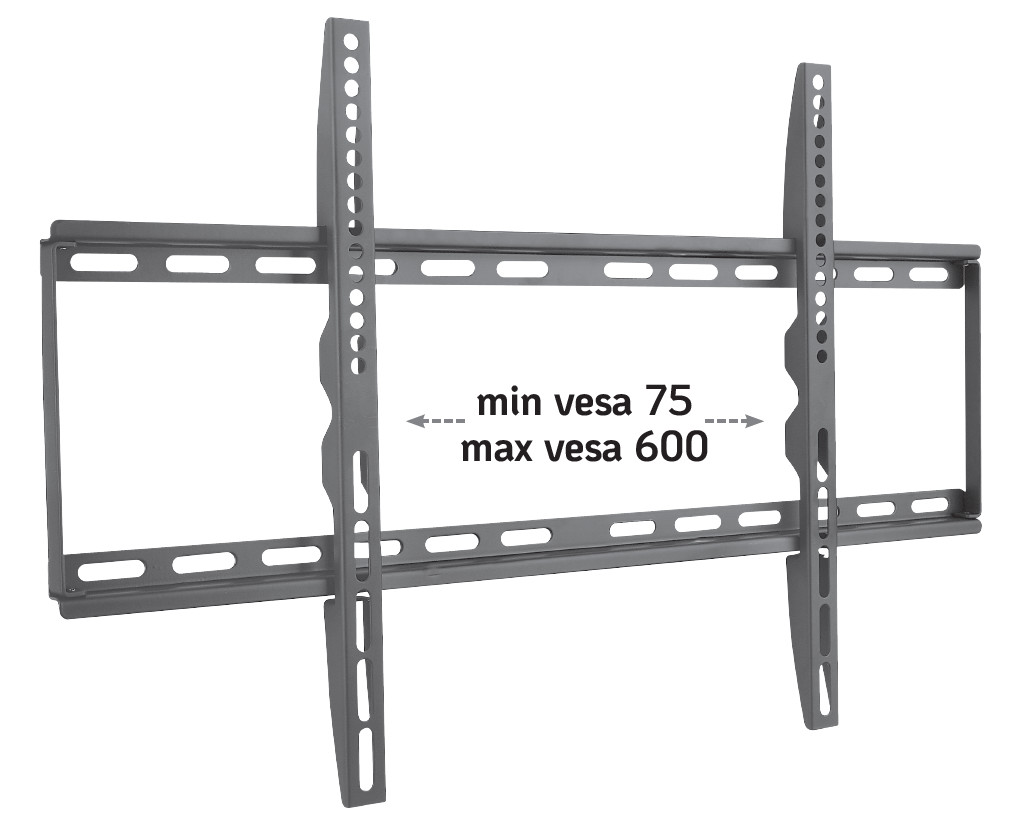 Staffa a Muro Fissa Slim TV LED LCD 40-65'' - Techly ICA-PLB 162L