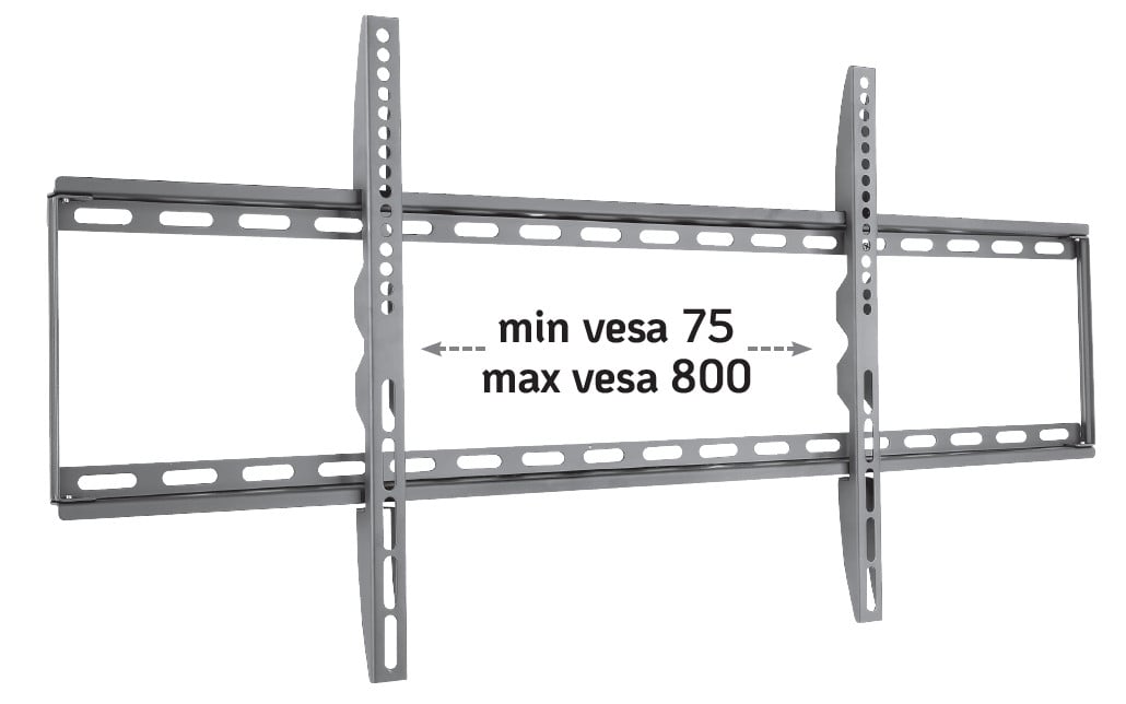 Staffa a Muro Fissa Slim TV LED LCD 42-80'' - Techly ICA-PLB 162XL