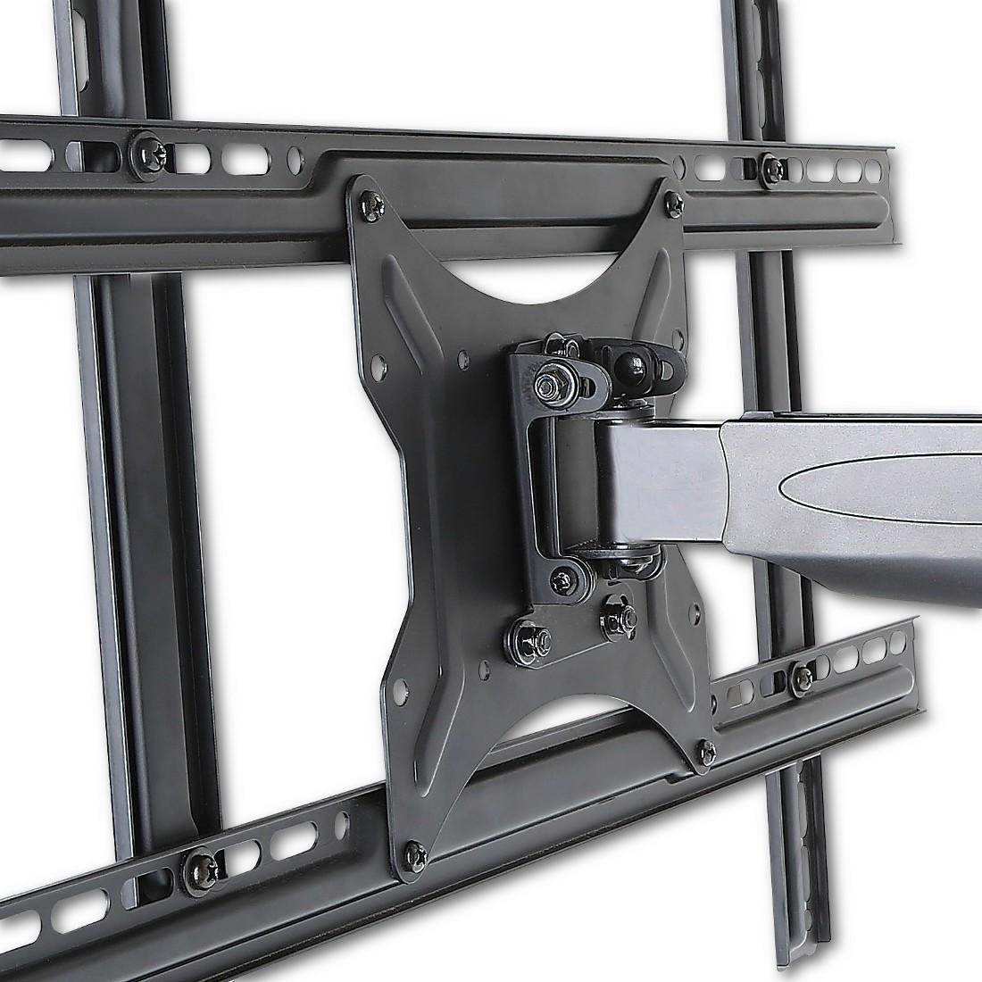 Supporto a Muro Ultra Slim per TV LED LCD 40-65'' Full Motion Nero - Techly ICA-PLB 171L