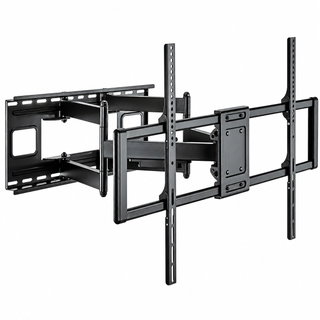Staffa a Muro Slim per TV LED LCD 60-120" Nero - Techly ICA-PLB 189B