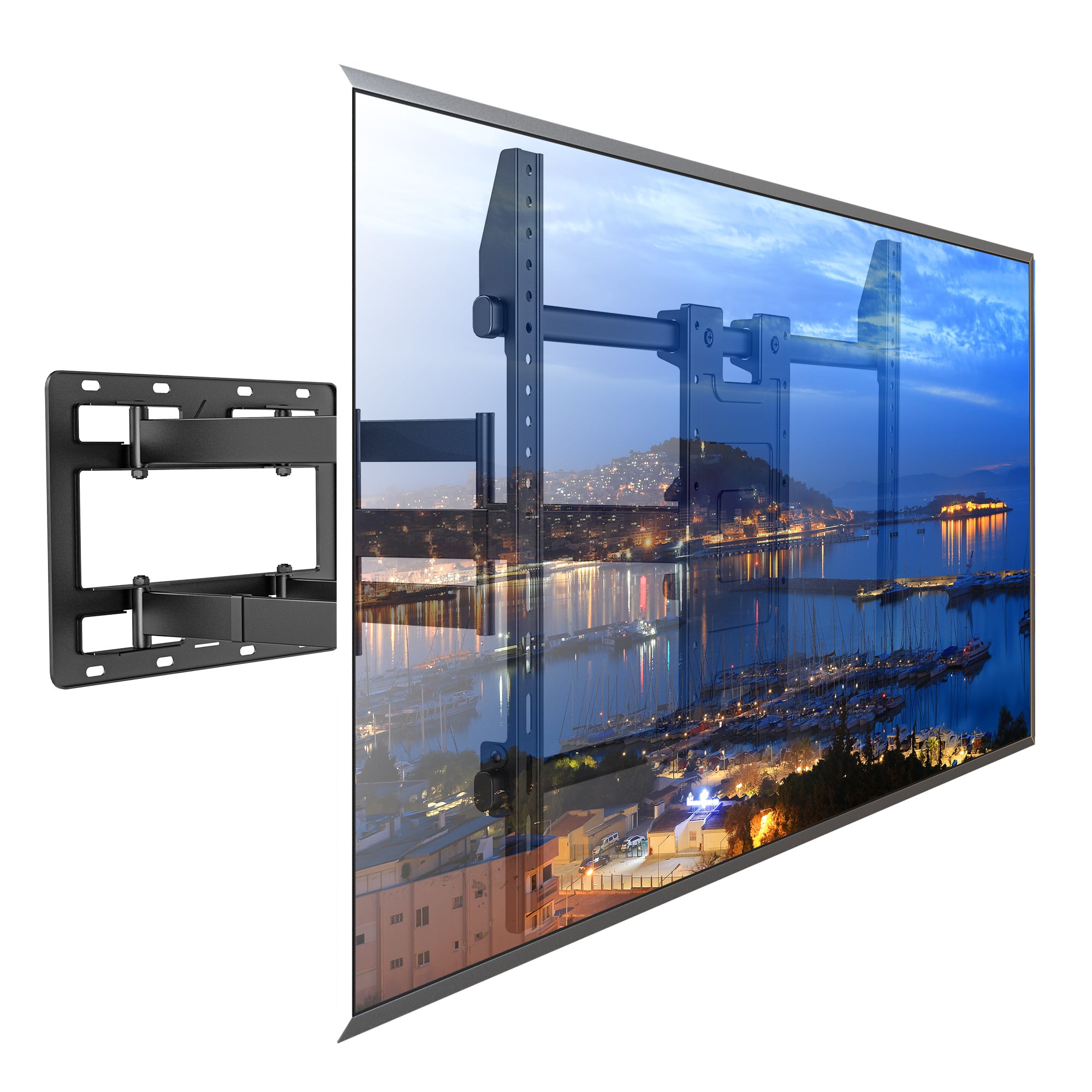 Supporto a Muro per TV LED LCD 55-100'' Full-Motion - Techly ICA-PLB 193