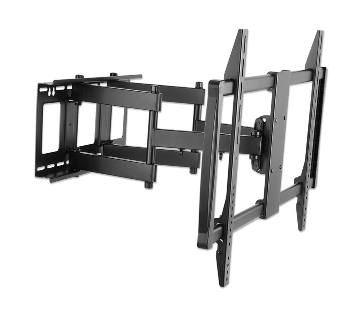 Staffa universale Full-Motion per fissaggio a parete di grandi schermi 60-100" - Manhattan ICA-PLB 221BK