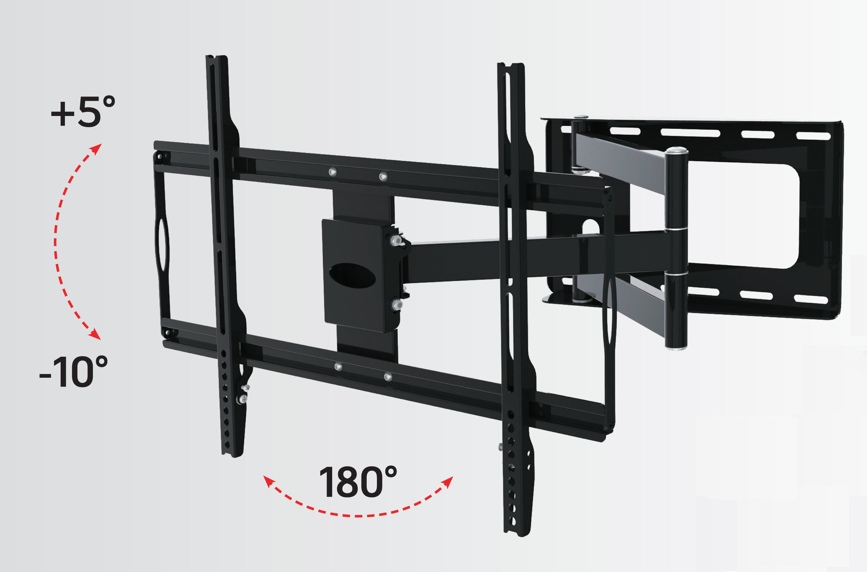 Supporto a Muro Slim per TV LED LCD 32-70'' Nero - Techly ICA-PLB 23M