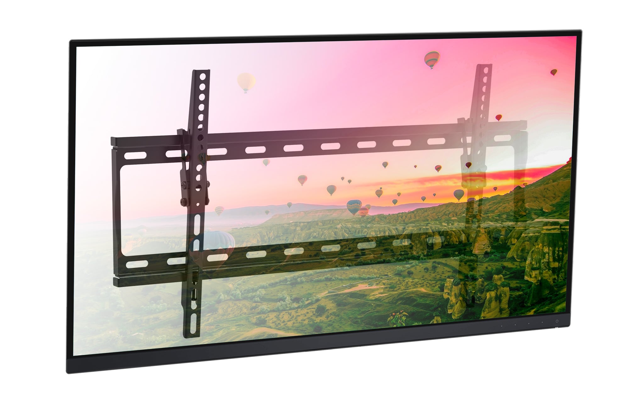 Staffa a Muro Inclinabile TV LED LCD 30-70'' Nero - Techly ICA-PLB 261L