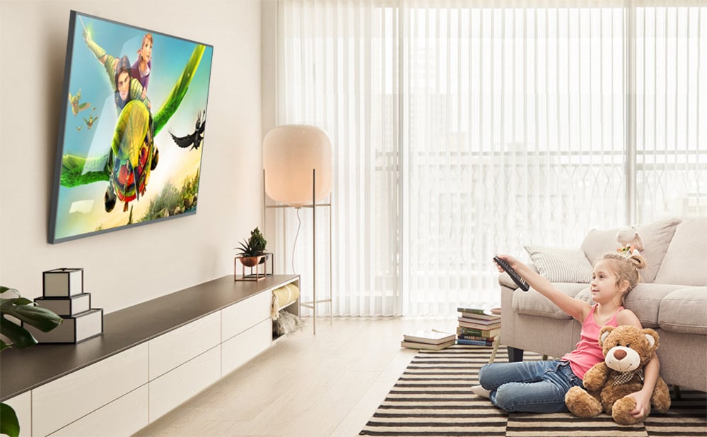 Staffa a Muro Inclinabile TV LED LCD 30-70'' Nero - Techly ICA-PLB 261L