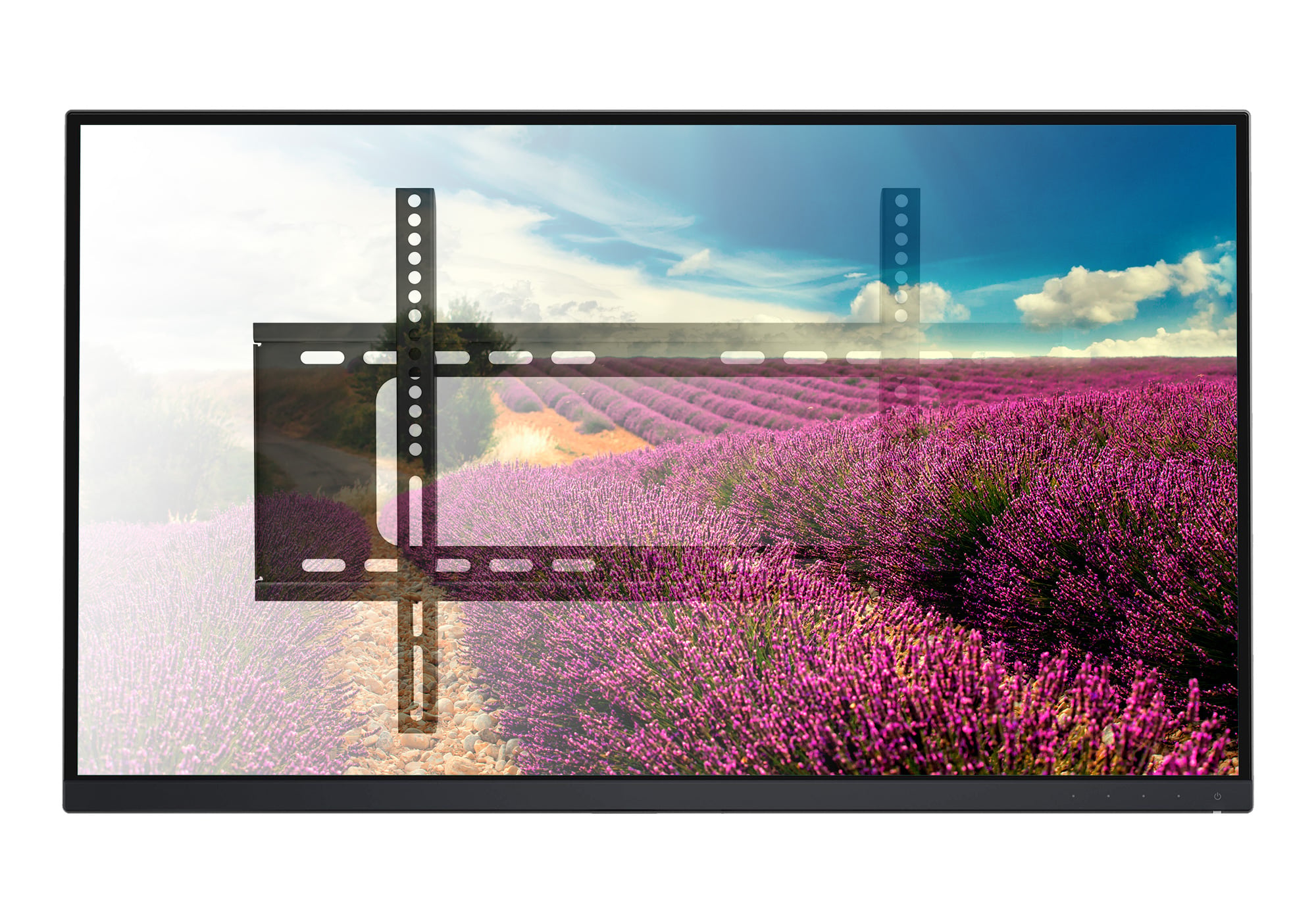 Staffa a Muro Fissa Slim TV LED LCD 30-70'' Nero - Techly ICA-PLB 262L