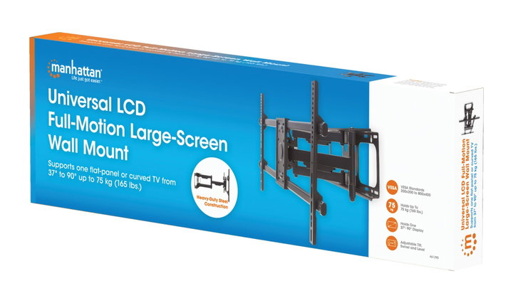 Staffa a Muro per TV LCD 37-90" Full-Motion - Manhattan ICA-PLB 290M