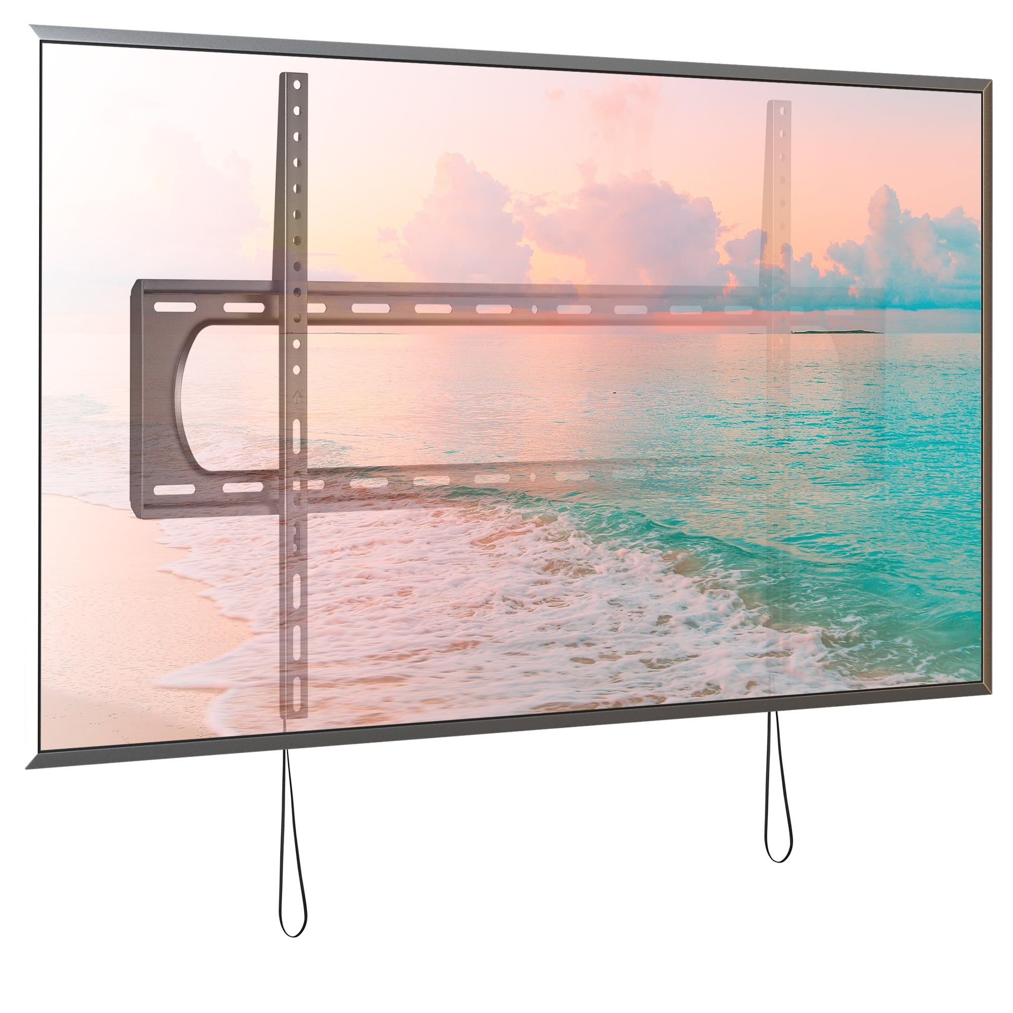 Staffa a Muro Fissa Slim TV LED LCD 60-120'' - Techly ICA-PLB 369F