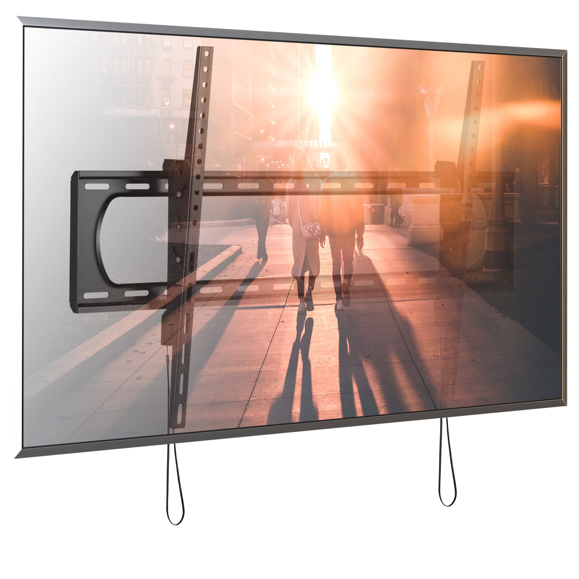 Staffa a Muro Inclinabile Slim TV LED LCD 60-120'' - Techly ICA-PLB 369T