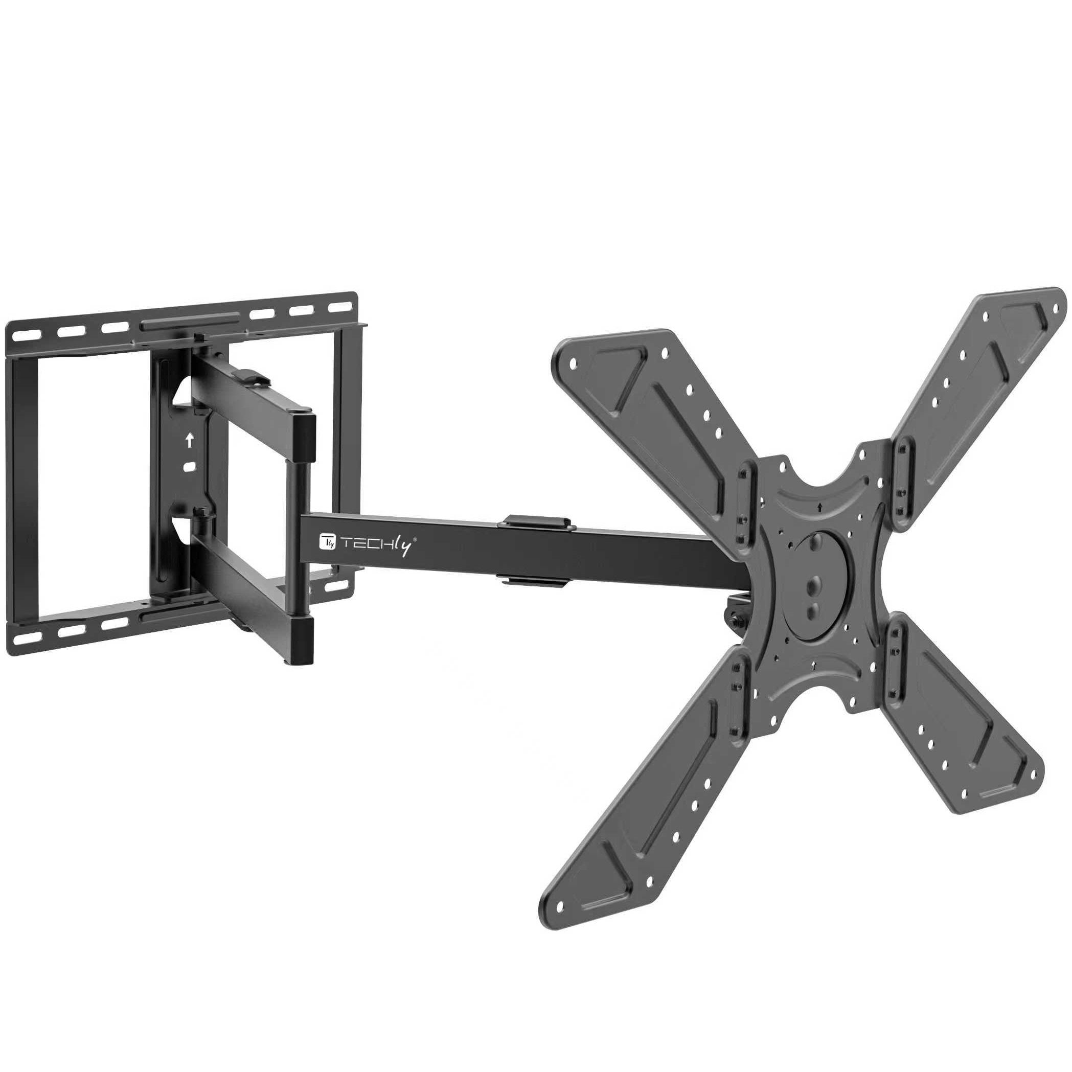 Supporto Universale da Parete Extra Long Full Motion per TV 32-75'' - Techly ICA-PLB 371