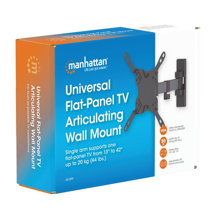 Universal Wall Bracket 2 LCD TV joints 13 - 42 " Black - Manhattan ICA-PLB 400 S