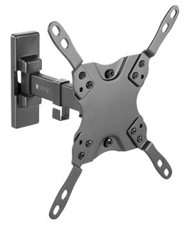 Staffa a Muro Universale 2 Snodi per TV 13-42" Nero - Techly ICA-PLB 400STY