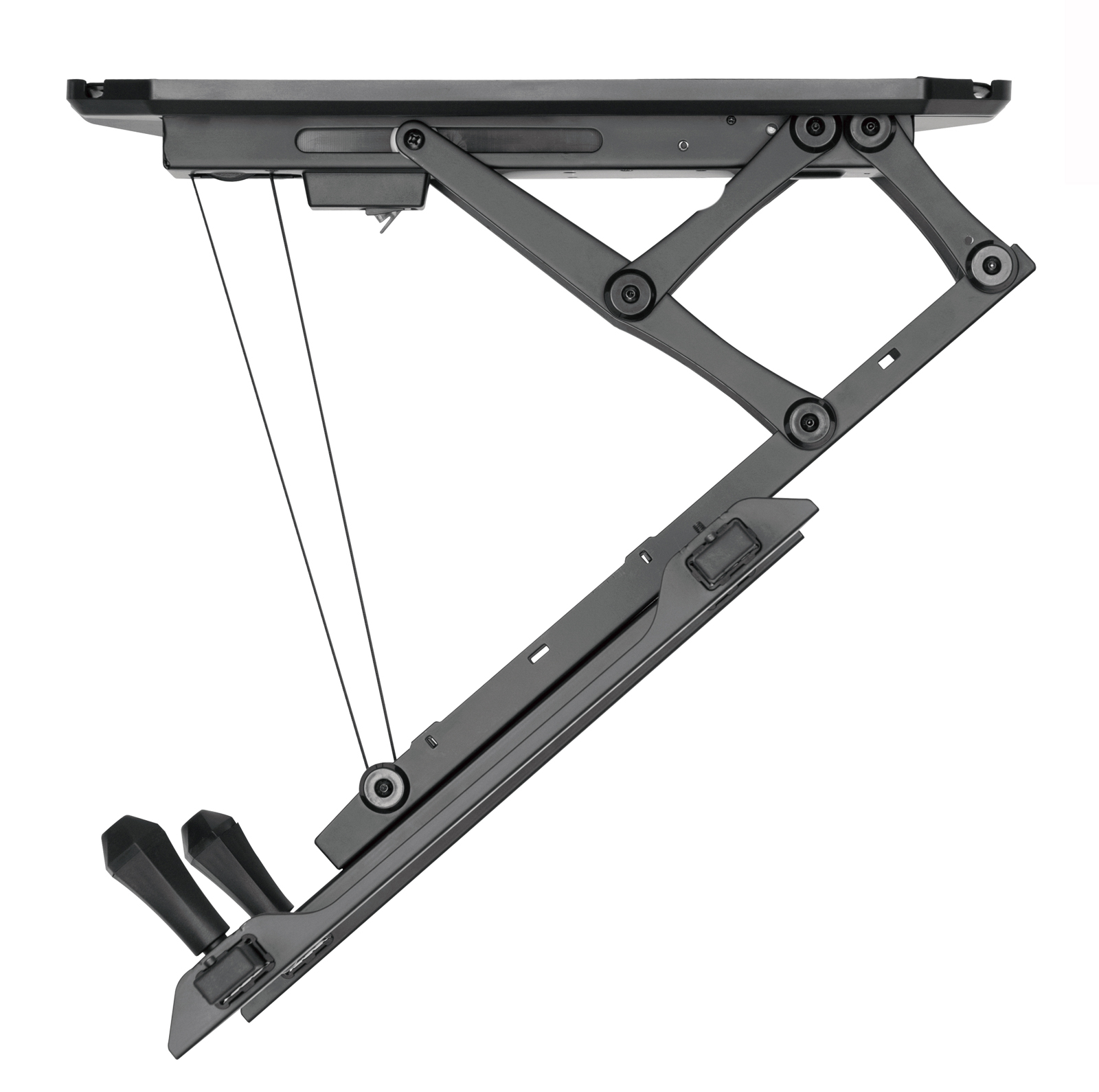 Supporto TV Motorizzato da Soffitto Inclinabile Integrazione Smart Home per TV da 32 a 70'' - Techly ICA-PLB 546M