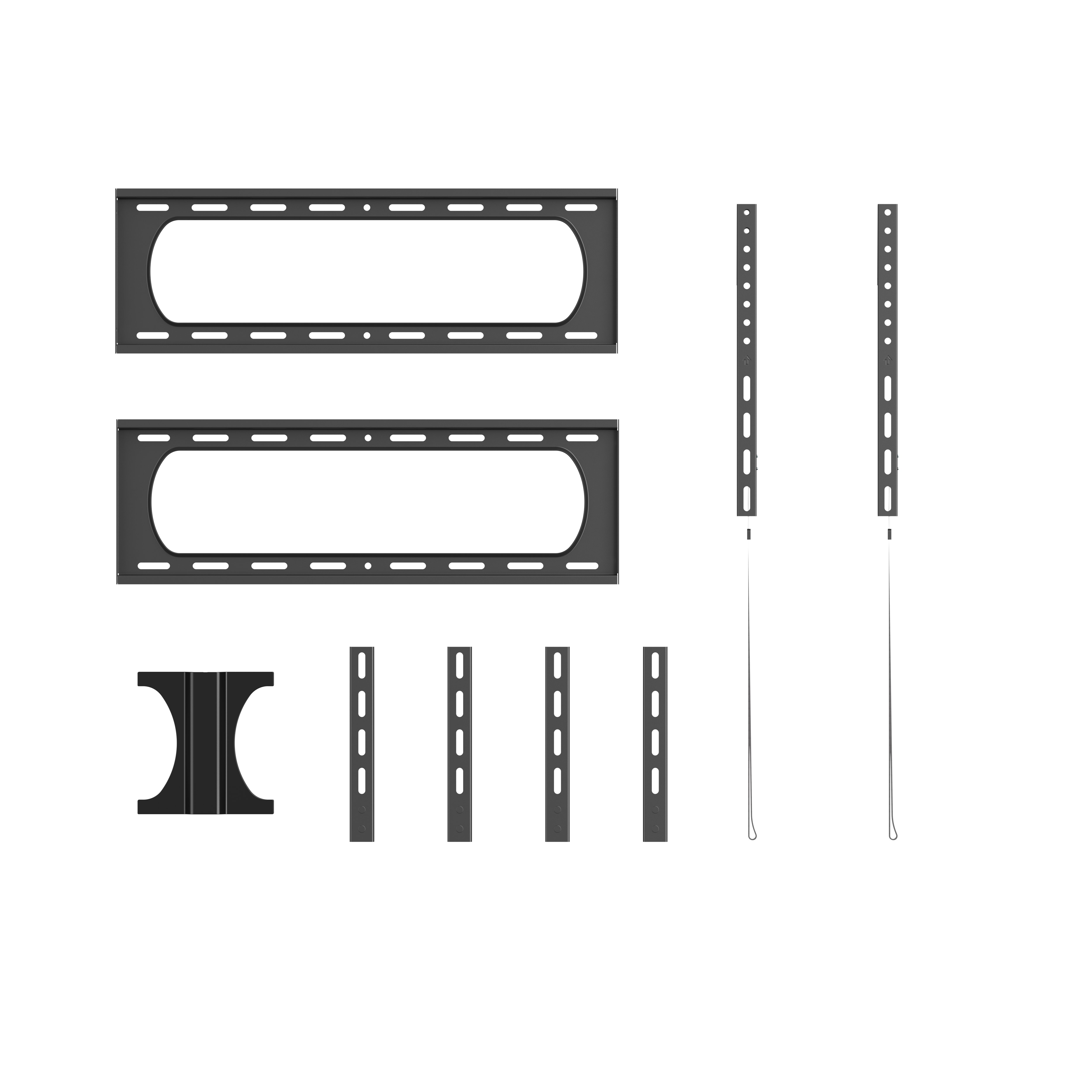 Supporto Fisso da Parete LED/LCD 37-140'' Nero - Techly ICA-PLB 812F