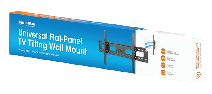 Supporto Universale Inclinabile da Parete per TV Flat-Panel 37-90" - Manhattan ICA-PLB 830BM