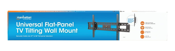 Supporto Universale Inclinabile da Parete per TV Flat-Panel 37-90" - Manhattan ICA-PLB 830BM