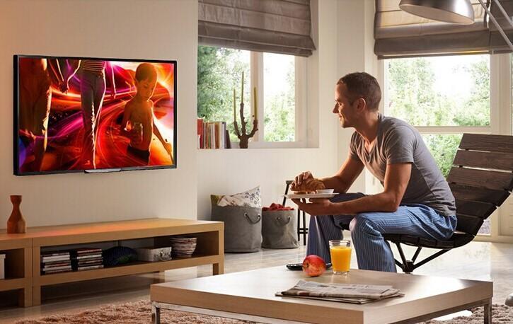 Supporto a Muro per TV LED LCD 42-80'' Ultra Slim fisso H600mm - Techly ICA-PLB 860