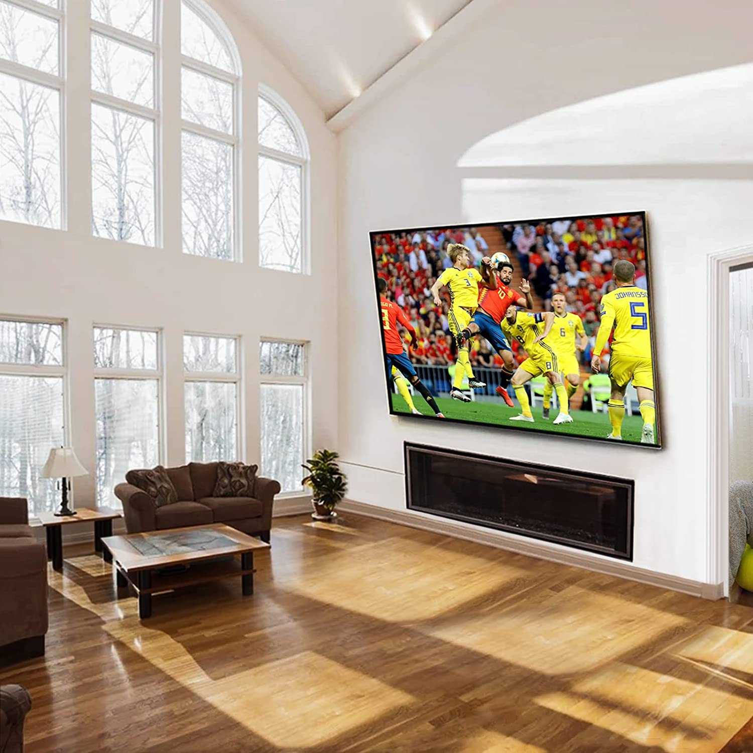 Wall mount tilt for 42 LED TV - 80 'Black - Techly ICA-PLB 890