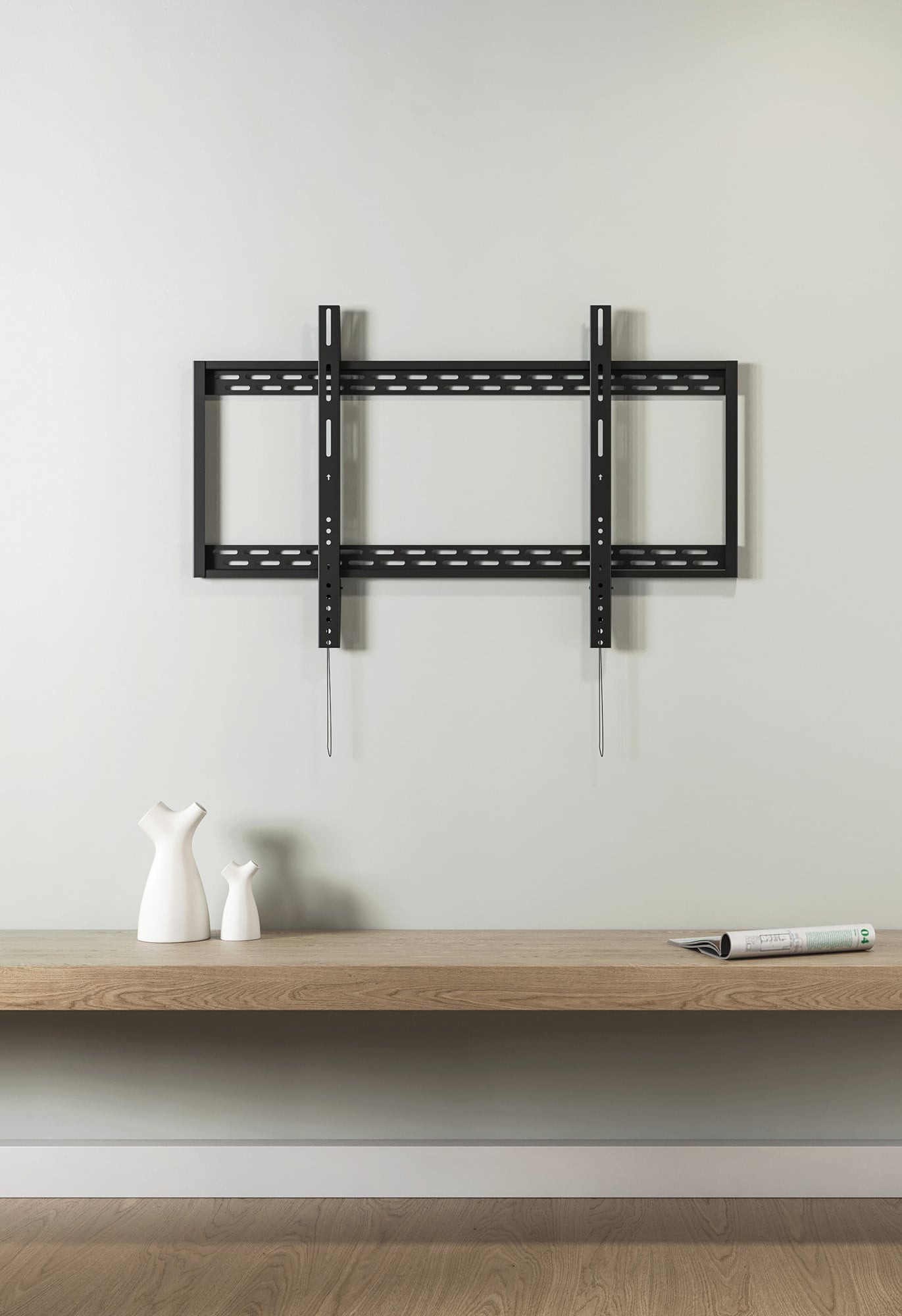 Staffa a Muro Slim Fissa TV LED LCD 60-100'' - Manhattan ICA-PLB 993MH