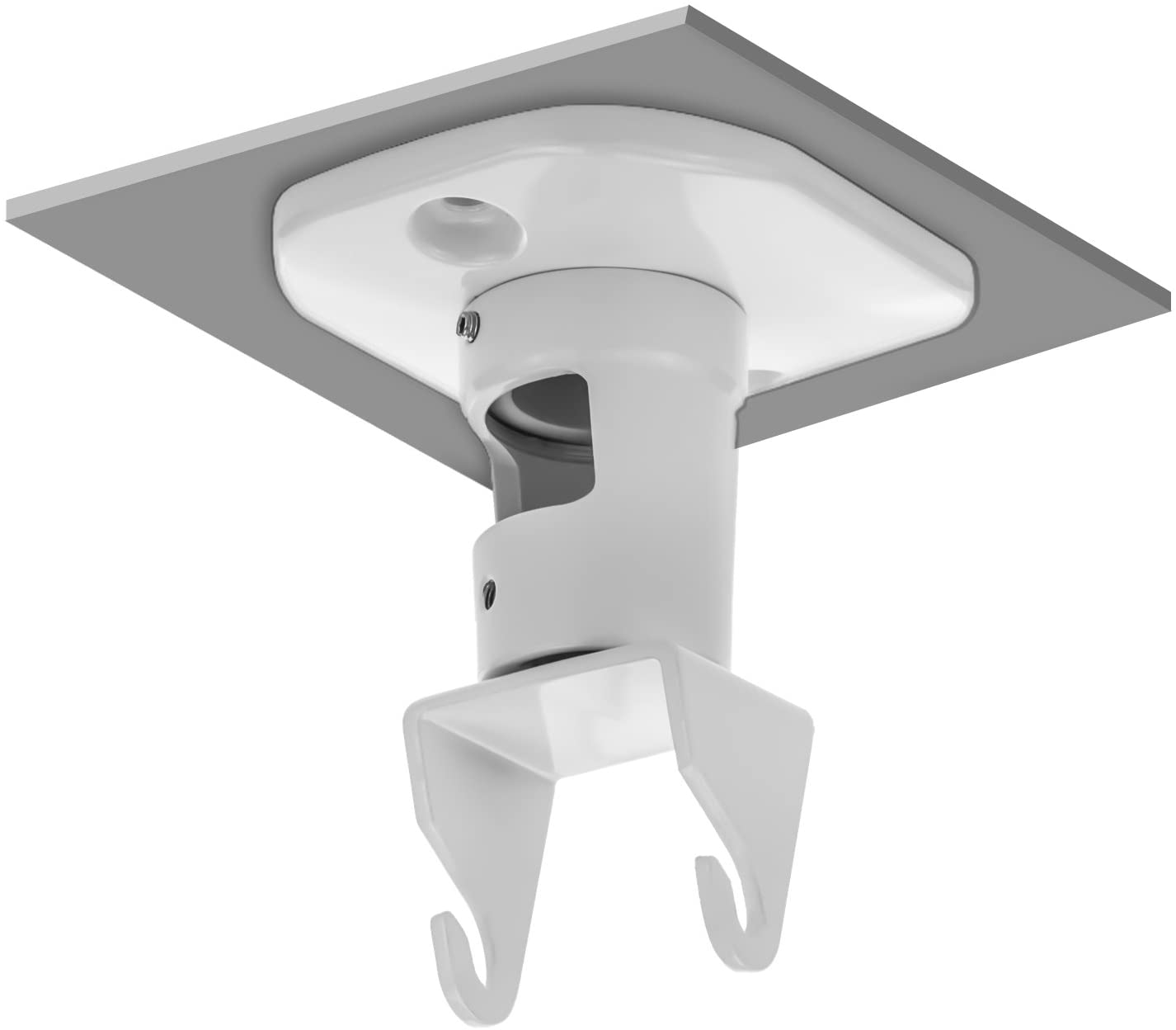 Staffa Universale a Soffitto per Proiettore, Bianco - Techly ICA-PM 100WH