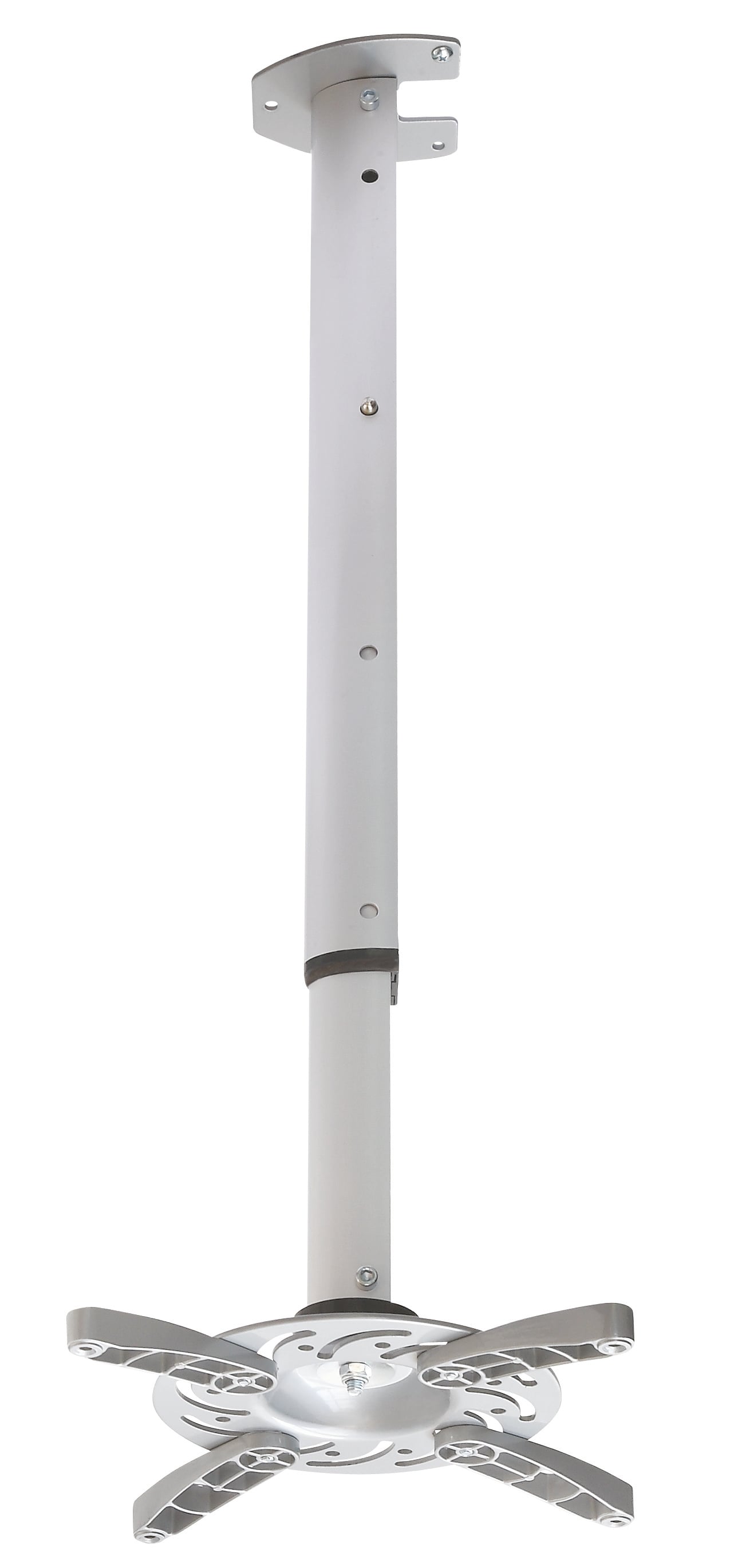 Supporto a Soffitto per Proiettori Estensione 60-102 cm Silver - Techly ICA-PM 102XL