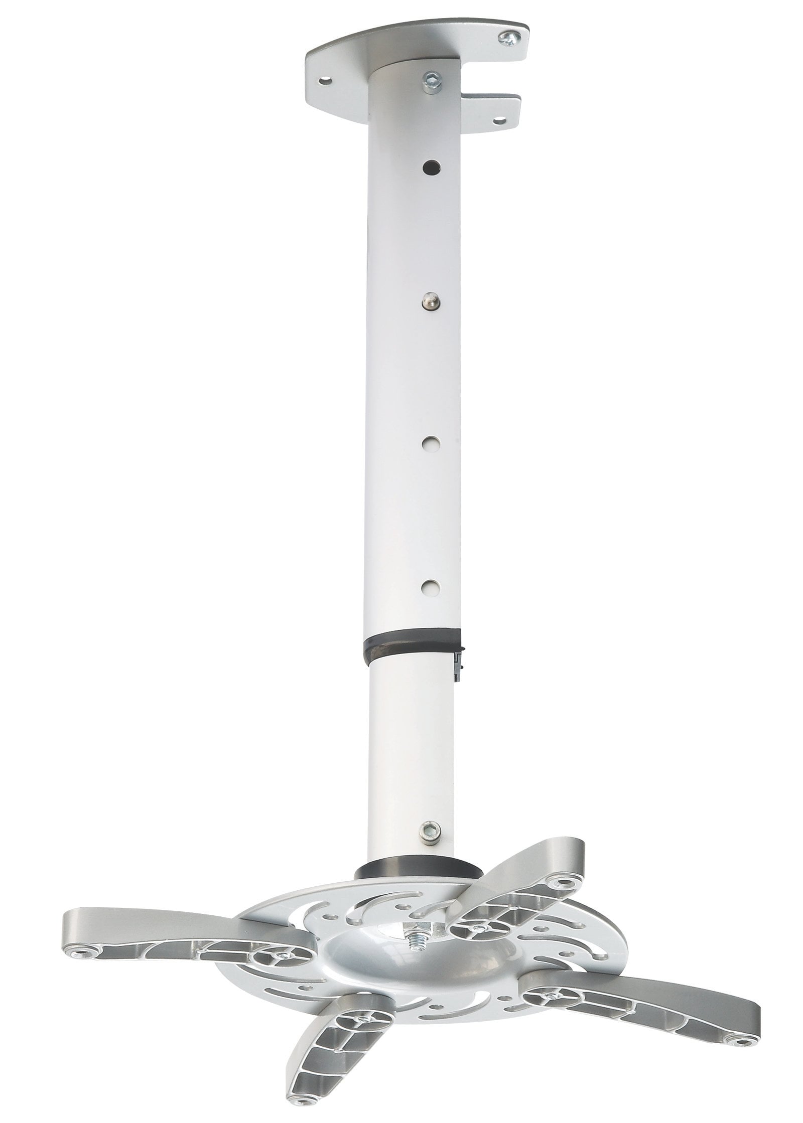 Supporto a Soffitto per Proiettori Estensione 60-102 cm Silver - Techly ICA-PM 102XL
