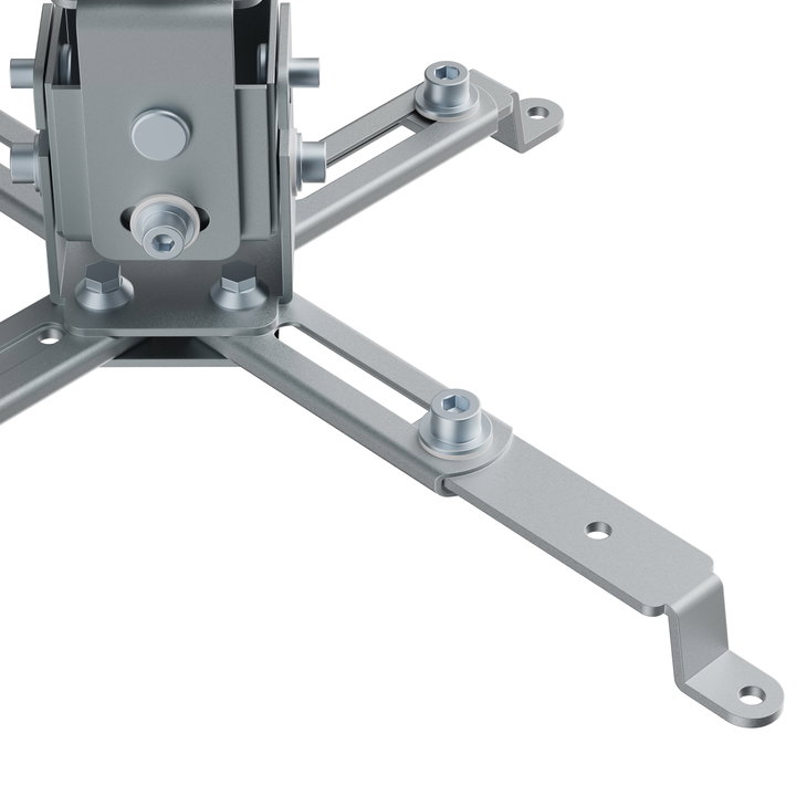 Staffa universale per proiettori a parete/soffitto silver - Techly ICA-PM 16