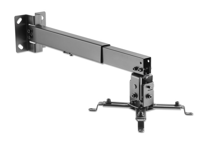 Staffa Universale a Parete-Soffitto per Proiettori Estensione 43-65 cm - Manhattan ICA-PM 16B