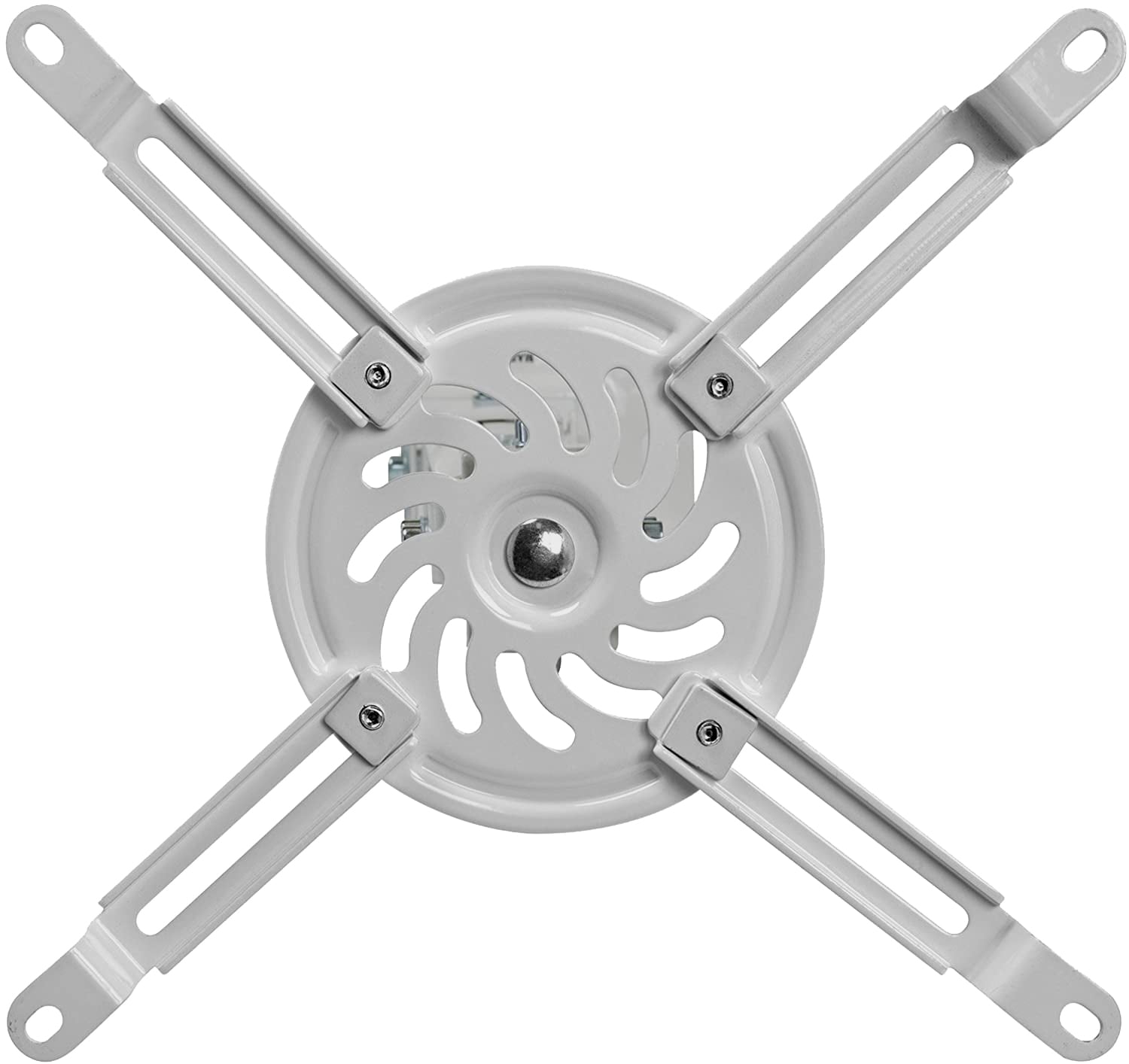 Supporto a Soffitto per Proiettori Estensione 380-580 mm Silver - Techly ICA-PM 18S